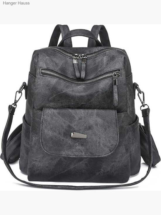 PU Leather Backpack Purse - Fashion Travel Anti Theft Convertible Shoulder Bag main image 6